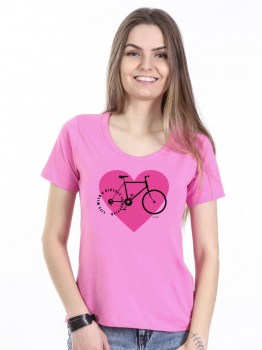 T-shirt happier BIKE_416B 2